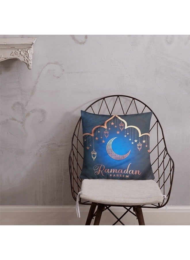 snooze Ramadan cushion cover -Ramadan night, 45*45 cm, pack of one - Image 4